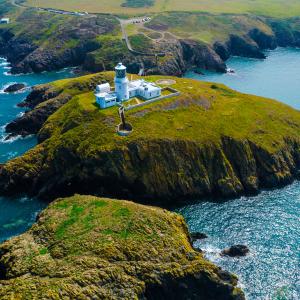 Strumble Head Lighthouse and Island
